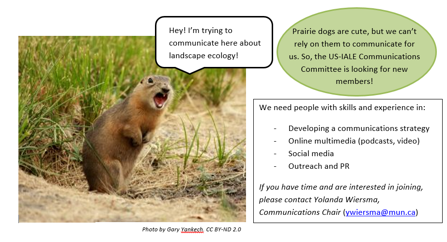 Communications Committee Seeking New Members - contact ywiersma@mun.ca to learn more.