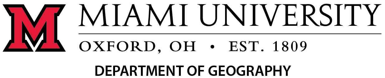 Miami University - Department of Geography